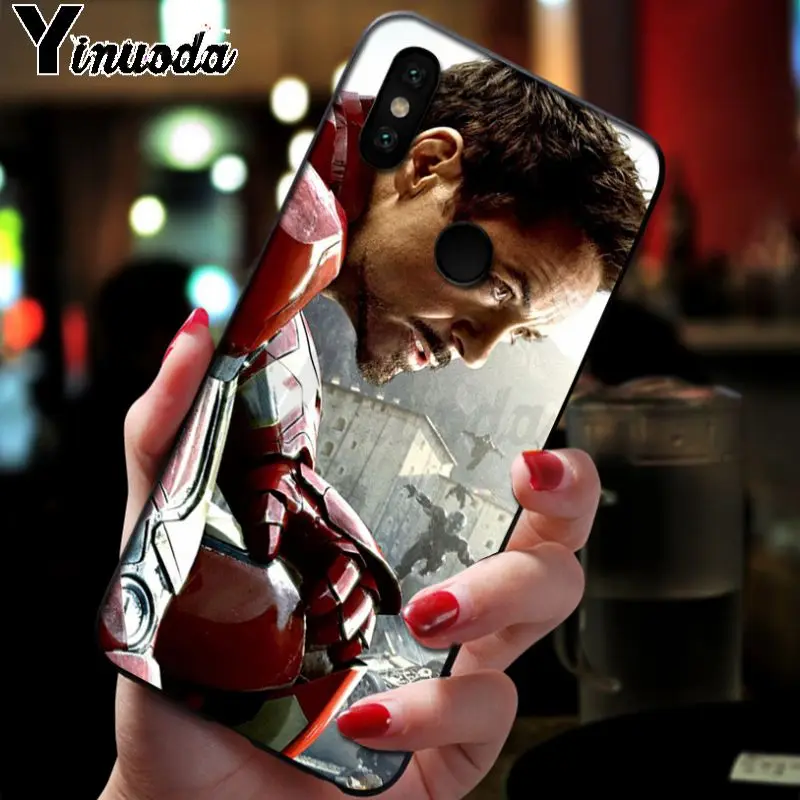 15 Милые Чехлы для телефона Yinuoda Tony Stark Marvel iron man для xiaomi redmi 7 5plus 6pro 6a 4x go note5 note7 note8pro mi8se 9se - Цвет: 15