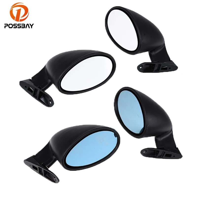 POSSBAY зеркало заднего вида в классическом стиле левое/правое синее/Белое Зеркало с