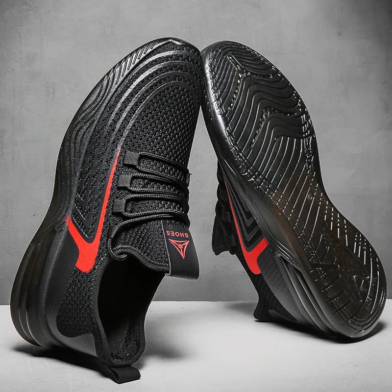 

Running Shoes Men Fashion Mesh Sneakers Male Sport Shoes Lace-Up Lightweight Shoes Male Zapatos De Mujer Training Trainers Men