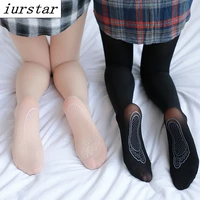 iurstar spring summer 80d tights women sole of the foot silicone non slip tights high elastic thin pantyhose medias mujer