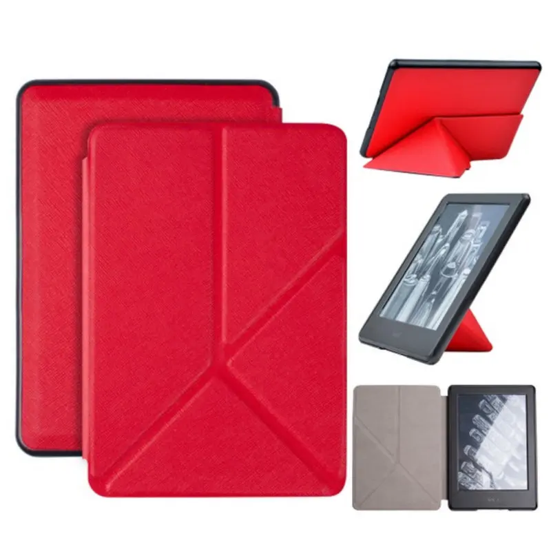 Кожаный чехол-книжка с подставкой для amazon Kindle Paperwhite 4 for Paperwhite4 (2018) | Компьютеры и