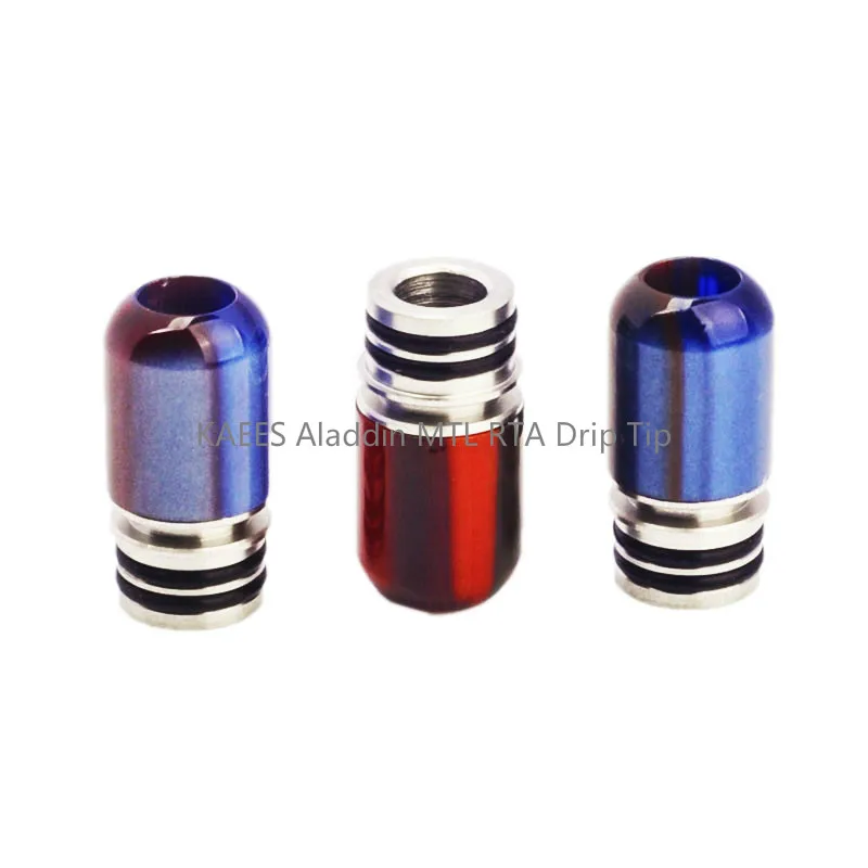 Дрип тип Taifun GTR MTL RTA/KAEES Aladdin RTA/HellVape MD RTA 510 замена эпоксидной смолы Delrin с узким