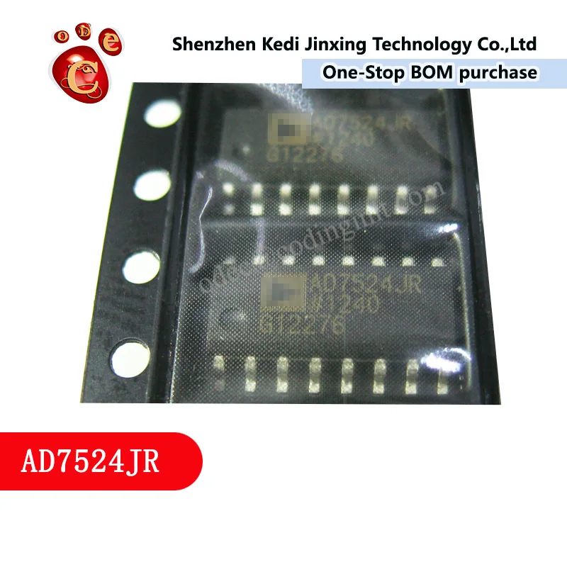 

AD7524JR AD7524 IC SOP16 SOP-16 transistor New original 5PCS/LOT