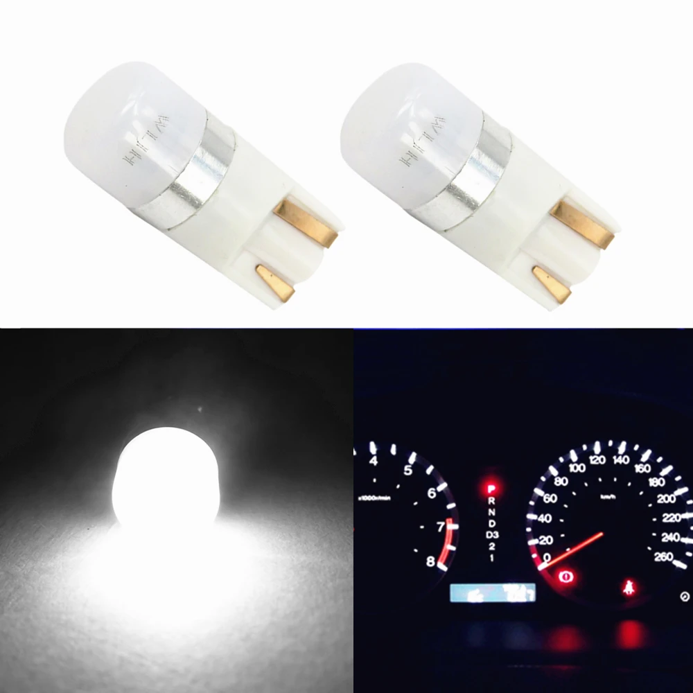 WLJH 2x Белый T10 светодиодный W5W лампа 3030 SMD автомобильный мотоцикл 194 168 боковой
