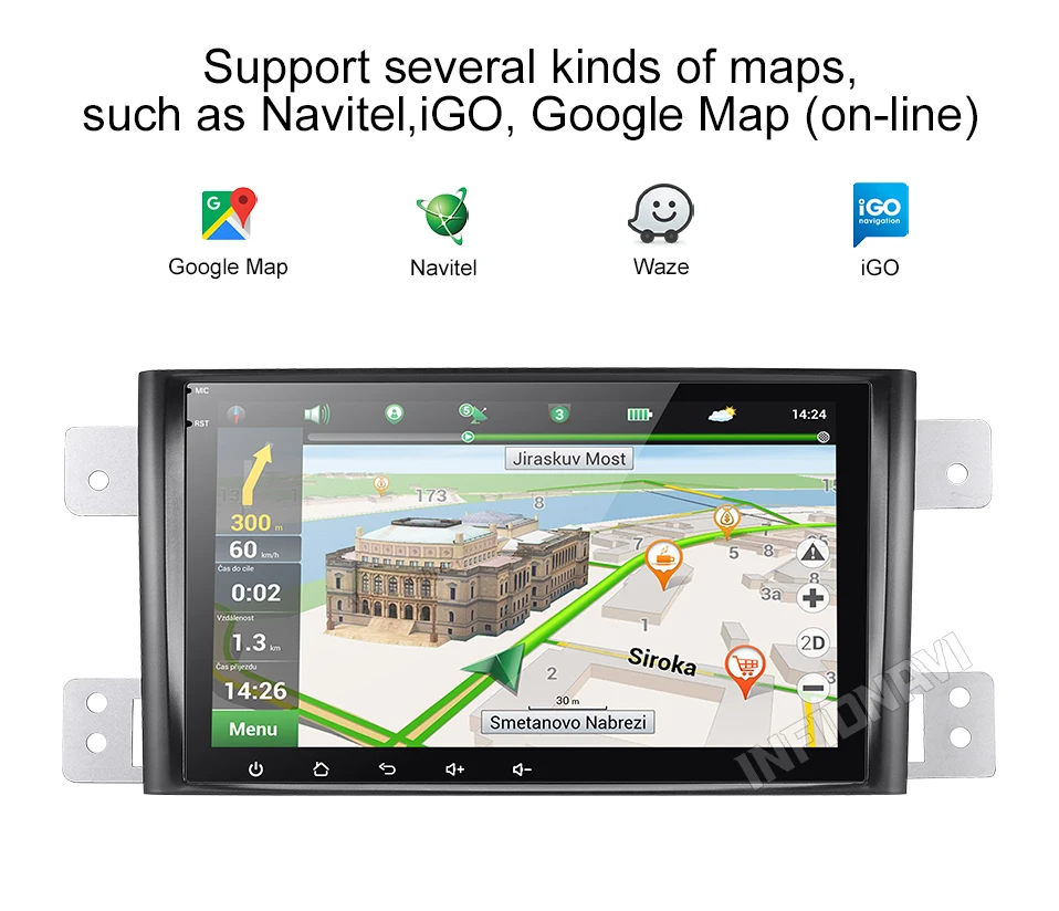 Android 9,0 автомобильный dvd для suzuki grand vitara gps навигация автомобиля Радио Видео Стерео Мультимедиа Плеер ips экран