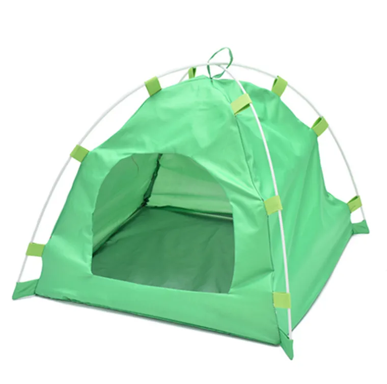 

1 Pc Small Quadrangle Pet Tent Summer Cat Dog General Waterproof Oxford Cloth