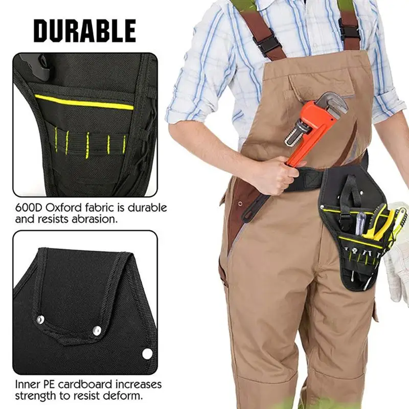2019 Портативная сумка для инструментов электрика ударных кобура дрели держатель