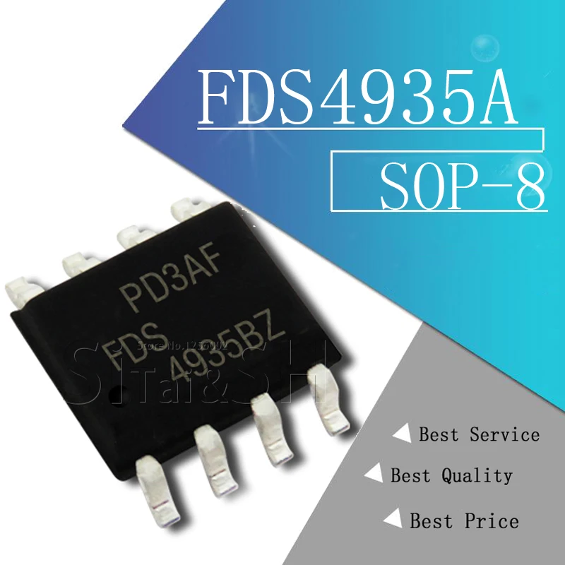 10 шт./лот FDS4935A_NL SOP FDS4935 4935A новый оригинальный 8|integrated circuit|circuitcircuit integre |