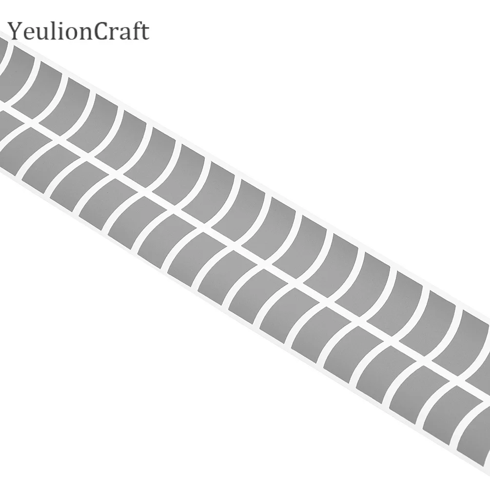 2 YeulionCraft 100x5 см термопереводная фольга горячего тиснения бумажная наклейка виниловая пленка DIY светоотражающая лента Железная на ткани одежда ремесла - Цвет: 2