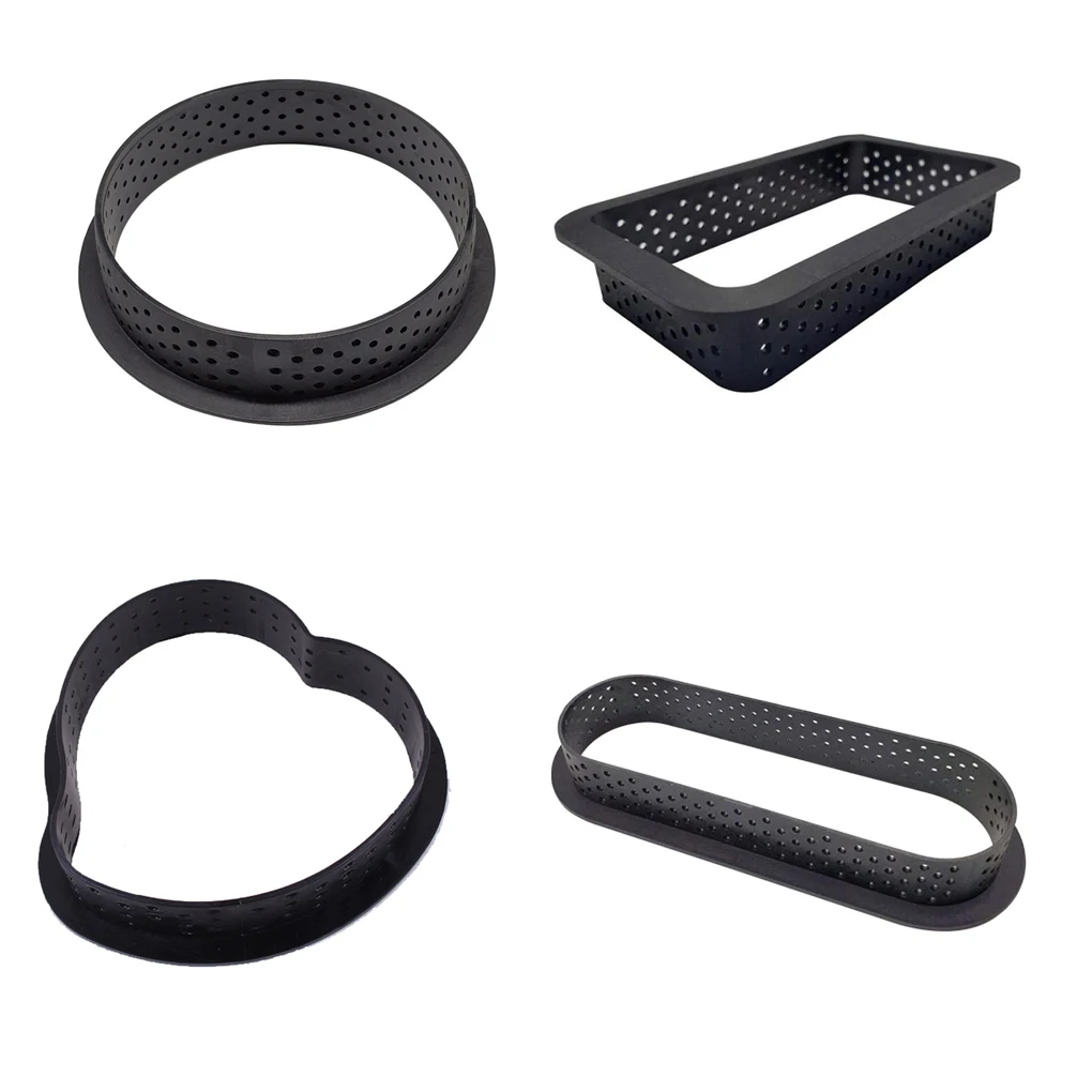 Herramientas de cocina para hornear moldes DIY, accesorios para postres, pasteles, anillo de pasteler&iacute;a, molde para Mousse, molde de cocina circular, 8 Uds.-5