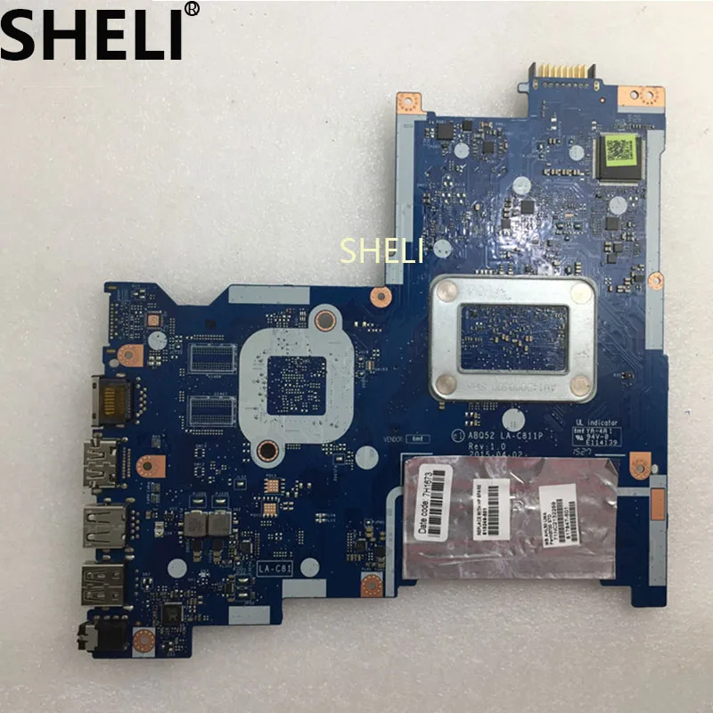 Материнская плата SHELI для ноутбука HP 15 AC 815249 001 501 ABQ52 LA C811P N3700|Материнские платы| |
