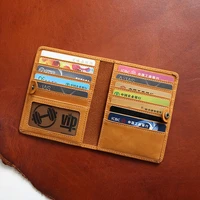 multifunction card holder ultra thin photocard holder leather card binder business card holder multi card slot desk accessory