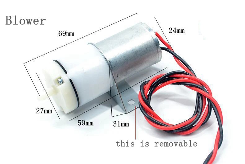 6V/7.4V Metal Smoke Generator Smoker for 6.0/6.0S/6.1S Henglong Tank Model Trailer Military Truck RC Car Battleship Modify Parts | Игрушки и
