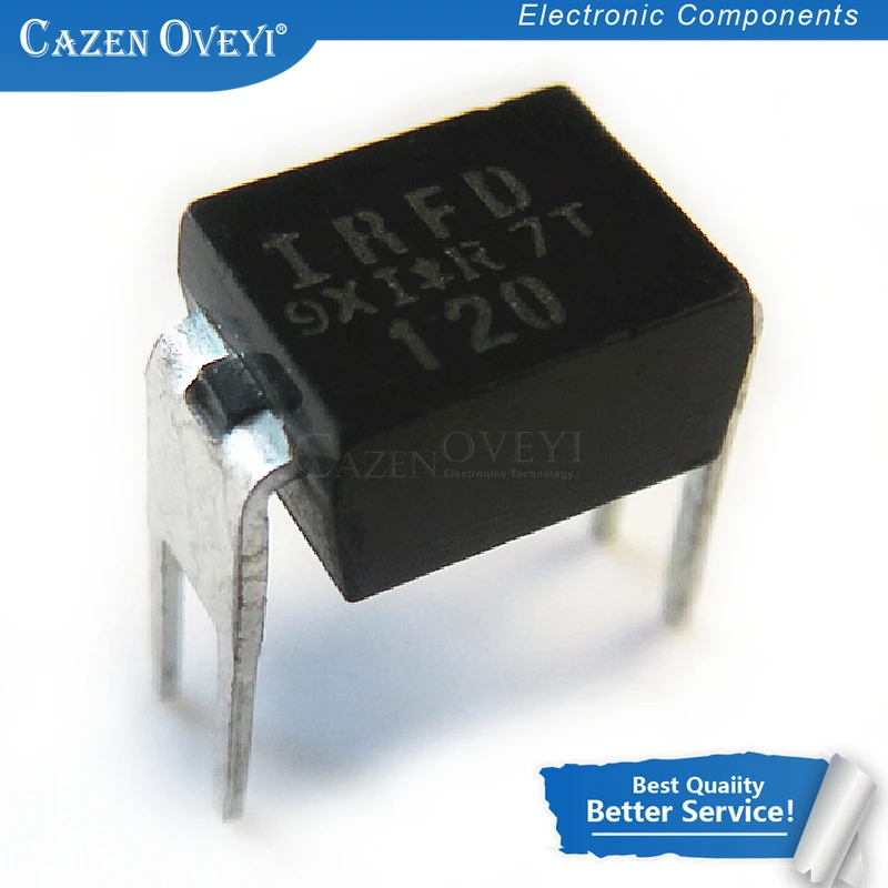 

10 шт./лот IRFD120 IRFD120PBF DIP-4 в наличии