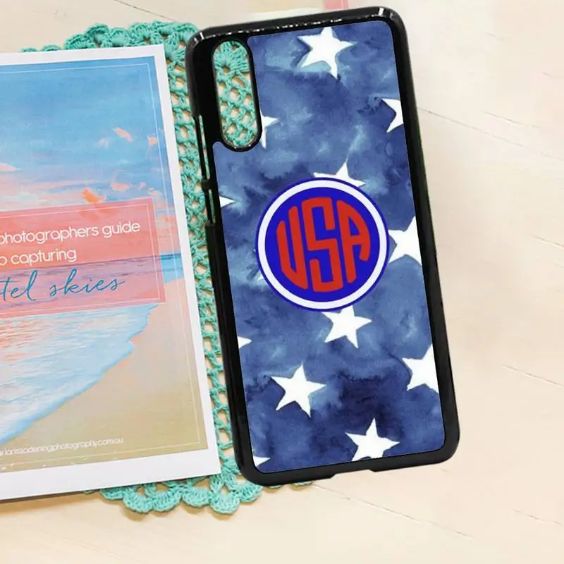 

America USA Flag Novelty Phone Case PC for iPhone 11 12 pro XS MAX 8 7 6 6S Plus X 5S SE 2020 XR