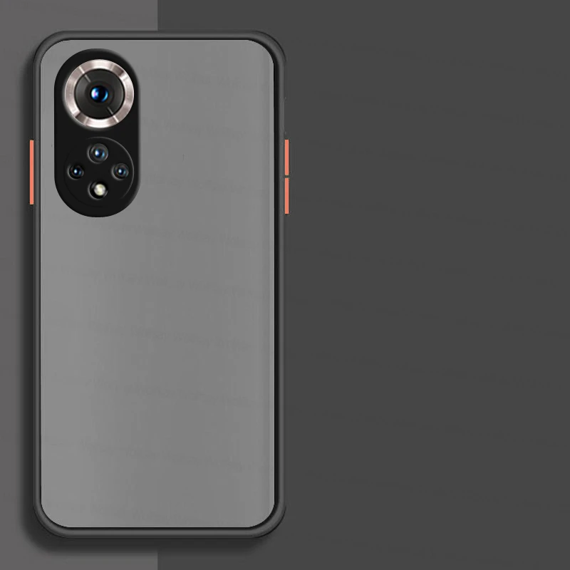 Funda de PC mate para Honor 50, 20, 30, 50, V30, V40, X20 SE, a prueba de golpes, funda trasera dura de TPU suave para Honor 50 Lite-1