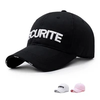 2020 security four seasons letters embroidered baseball cap for my cap fashion hiphop hat outdoor casual caps