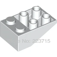 S080 3747 20шт * наклон крыши 2X3/25 Inv * сделай сам просвечивающие блочные кирпичи, совместимы с другими сборными элементами