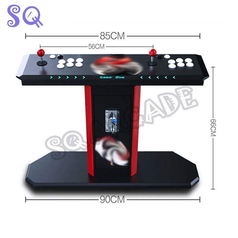 

New 3160 in 1 Pandora 9S Arcade Game Console 6 Button Sticker Custom 3D Retro game Support 4 Players High Score HDMI/VGA Output
