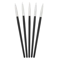 5pcs dental resin brush pens dental shaping silicone tooth tool for adhesive composite dental shaping dentistry laboratory tools