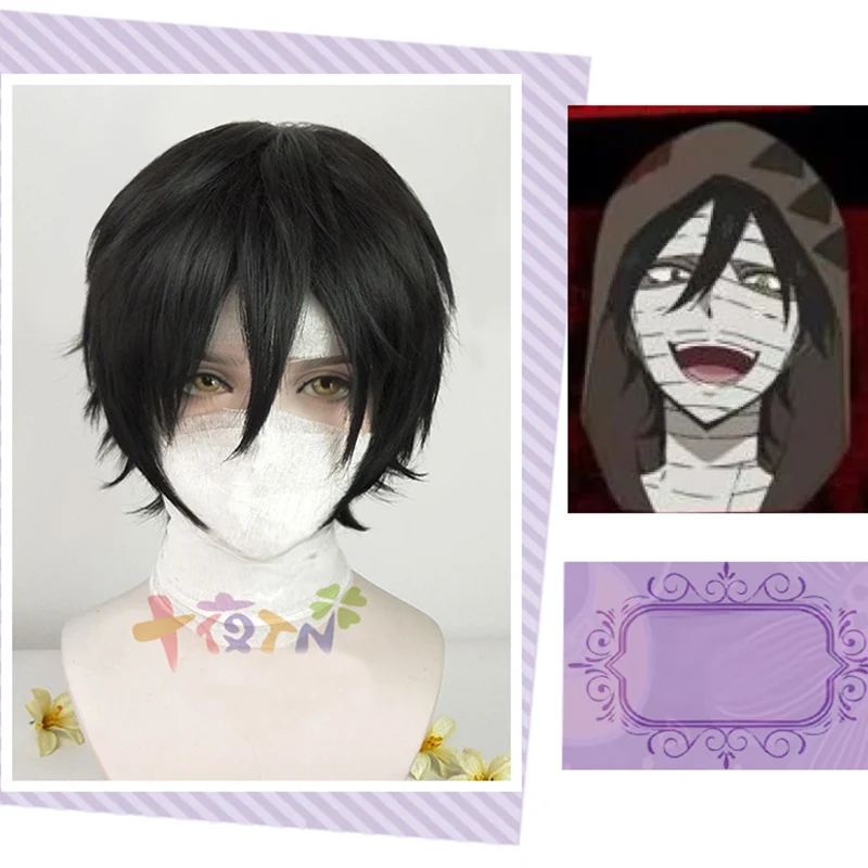 Длинный светлый парик Рэйчел Гарднер с ангелами смерти Заком короткие черные