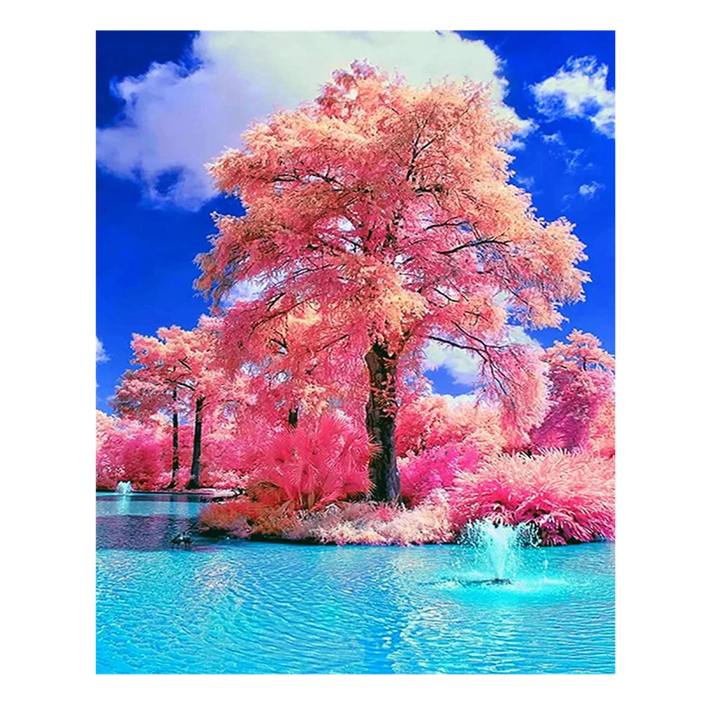 DIY наборы для алмазной живописи Sky Tree Scenic 5D украшение рисования по номерам