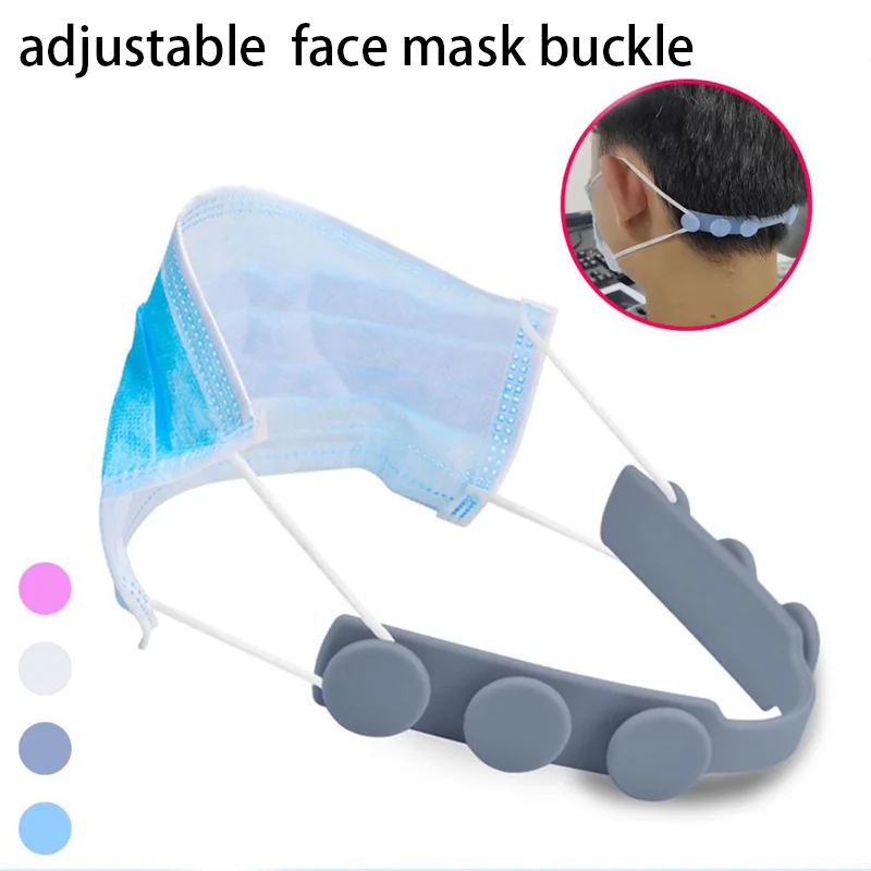 

5/10 pcs Salvaorejas Mascarillas Third Gear Adjustable Anti-Slip Mask Ear Grips Extension Hook Buckle Holder attache masque