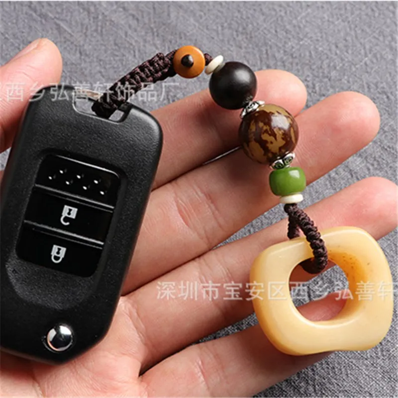 Новый высококачественный круглый брелок ручной вязки модный в форме Верблюжьей