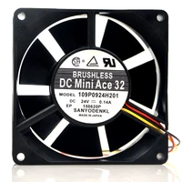 original 109p0924h201 9232 24v 0 14a 9cm double ball inverter chassis cooling fan