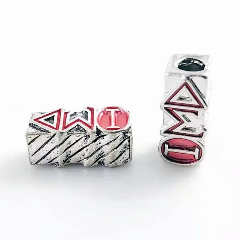 Подвеска из эмалированного металла с большим отверстием изображением