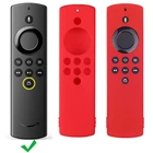 Силиконовый защитный чехол для пульта дистанционного управления Fire TV Stick Lite, ударопрочный чехол для пульта дистанционного управления с защитой от потери