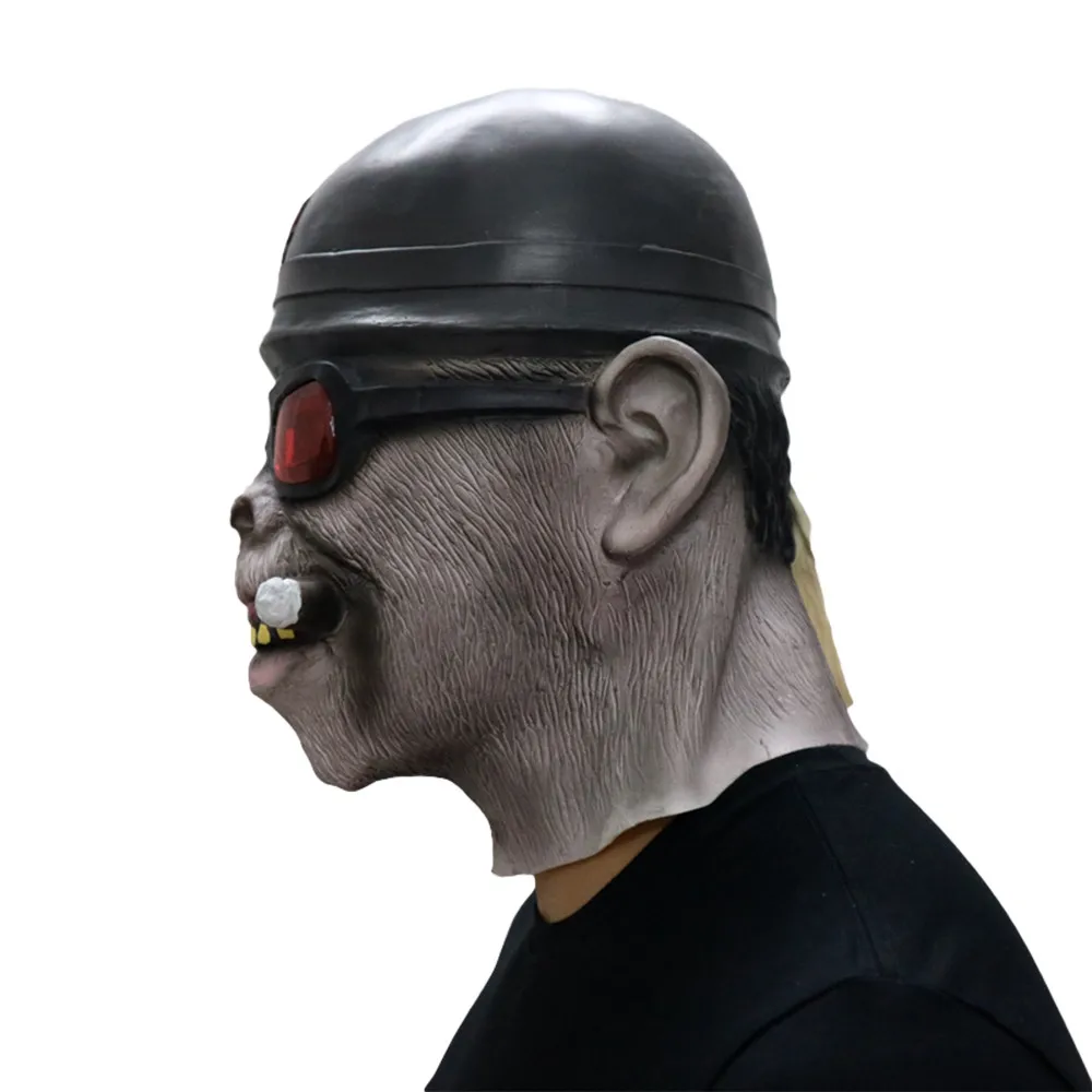 Маска к Хэллоуину 2019 Реалистичного Обезьяна для защиты от дыма плавления уход за