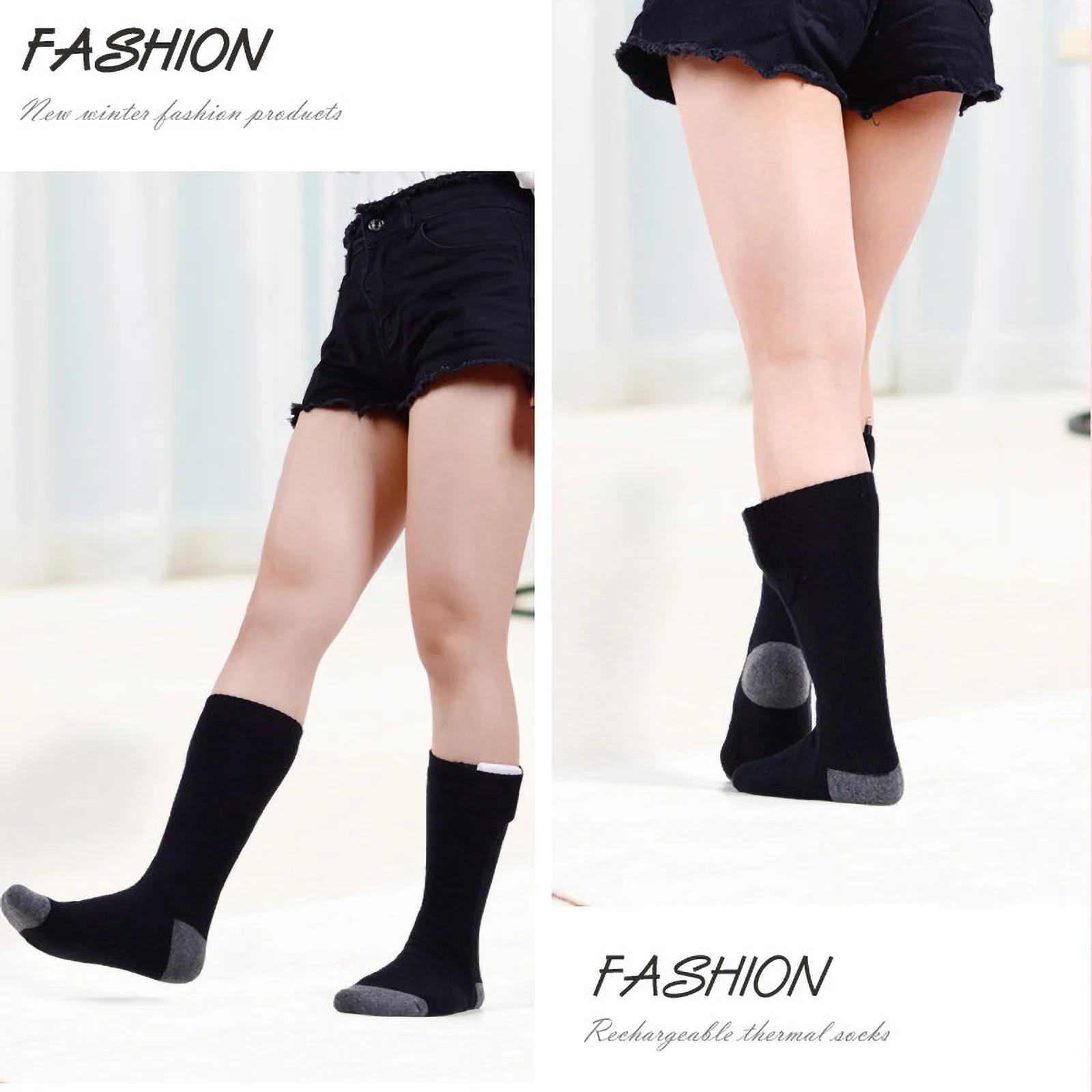 1 пара теплых носков волокнистые ноги теплые и сухие Теплые черные унисекс