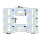 5 шт. ламповый шарик 5PLUS-24-1 1 Вт УФ алюминиевая пластина светодиодный SMD5054 5051 УФ светодиодный светильник 365 + 395нм светодиодный диоды для ногтей SUN машина для DIY