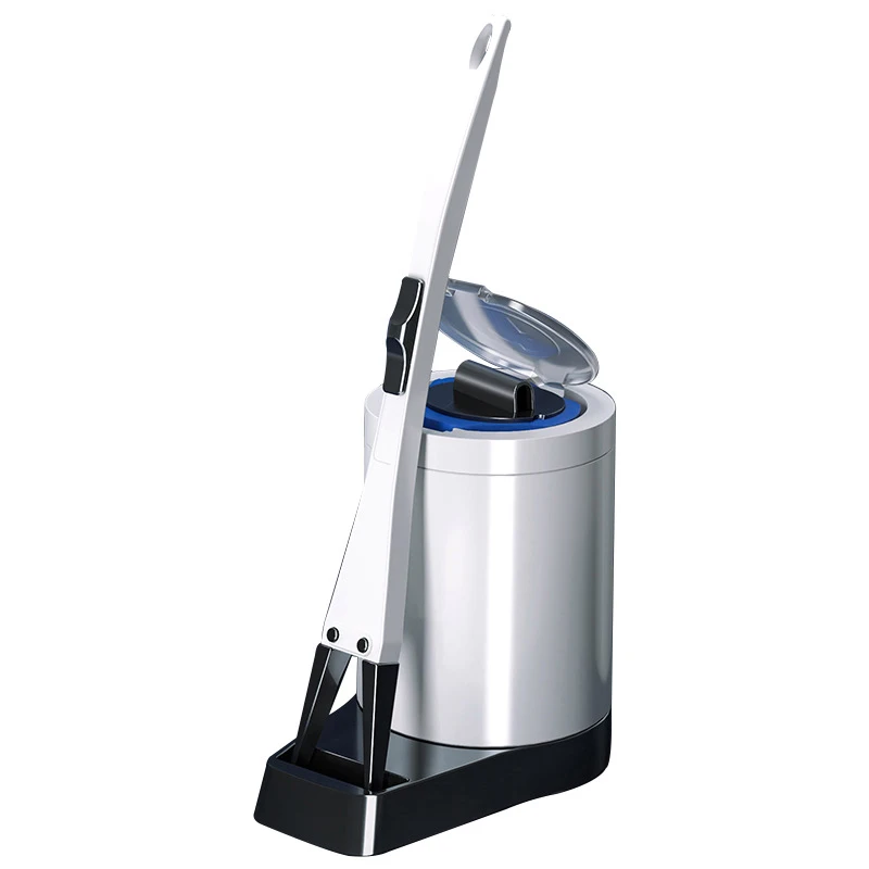 

Disposable Toilet Cleaning Tools - 1Toilet Wand 1 Storage Caddy And 10 Pre-installed Detergent Toilet Wand Filling Heads
