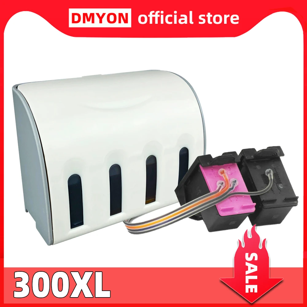 

Compatible for Hp 300 Continuous Ink Supply System F2400 F2410 F2418 F2420 F2423 F2430 F2440 F2476 Printer CISS Cartridge