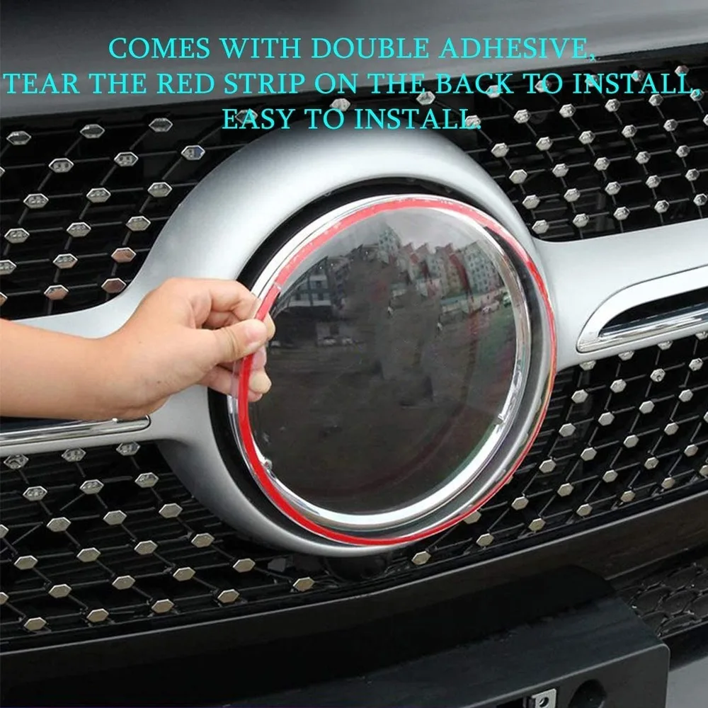 Защитная пленка для логотипа автомобиля 19 см 21 внешние аксессуары Mercedes Benz A C Class GLC