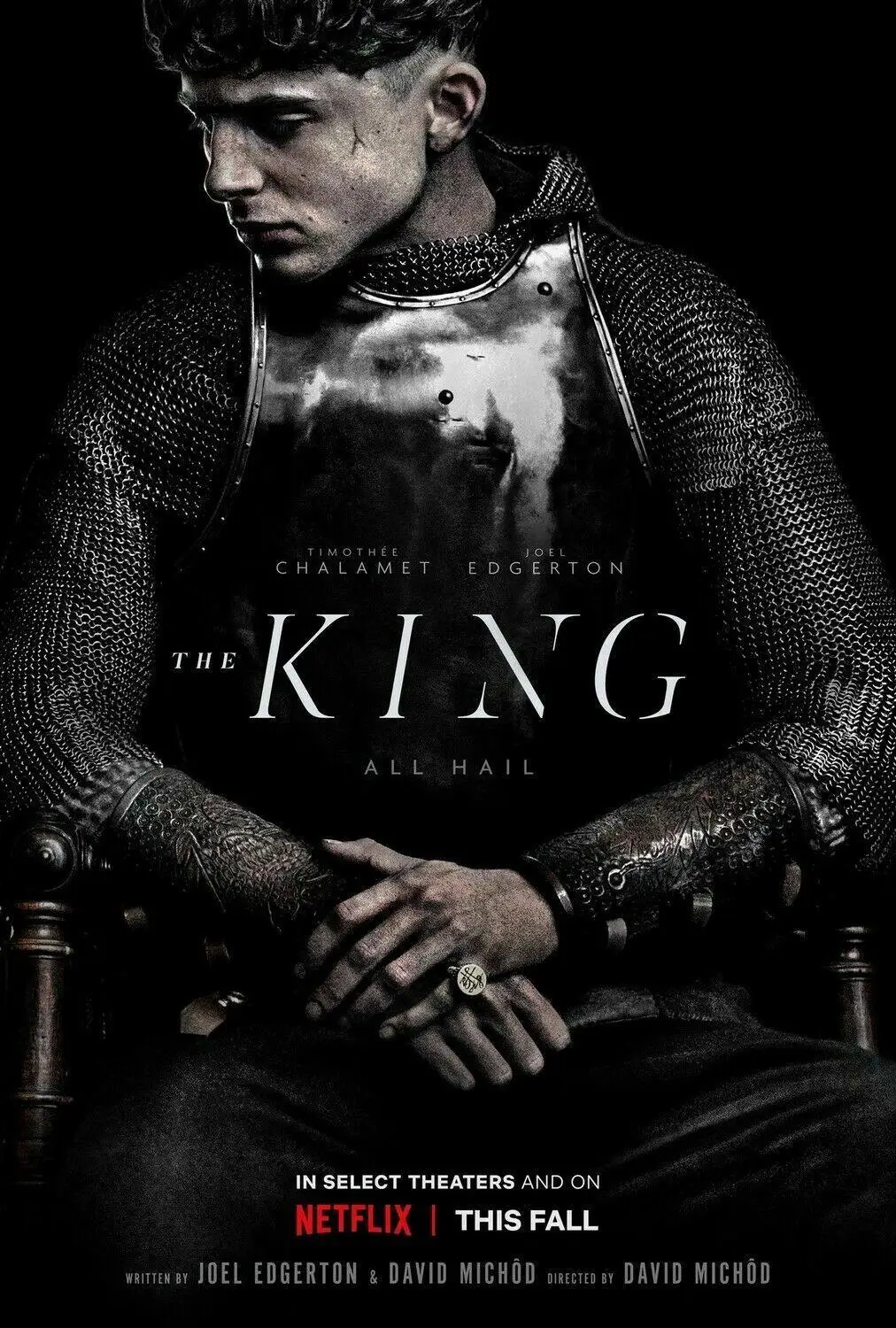 King David Michod тимоте Chalamet ролик из шелковой ткани настенный художественный плакат