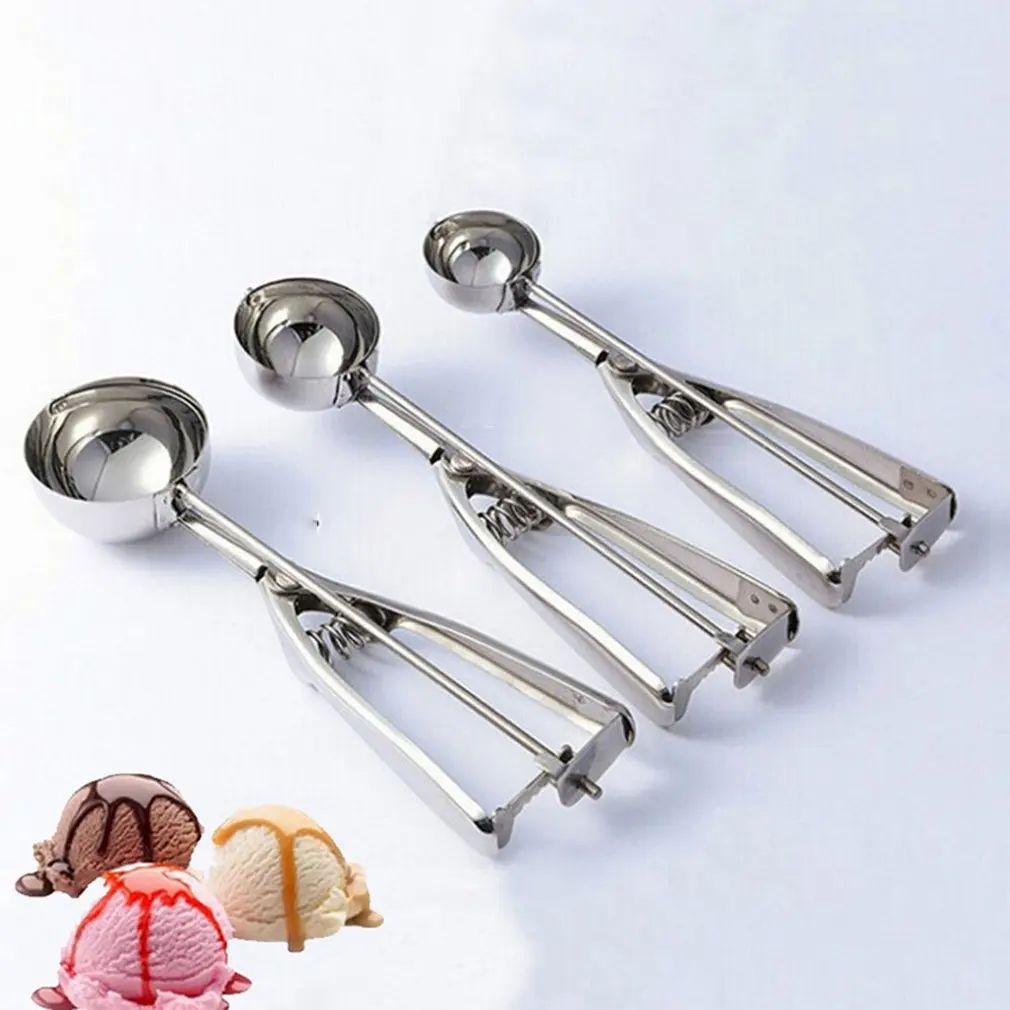 Ложка для мороженого из нержавеющей стали детская Бонусная Лопата печенья дыни