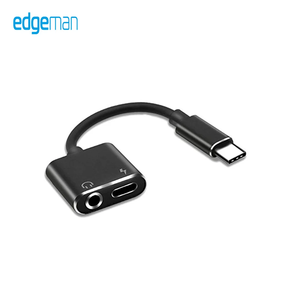 EHUNT 2 в 1 Зарядка+ аудио 3 5 мм разъем для Usb до 3 5 мм разъем Usb type C аудио разъем