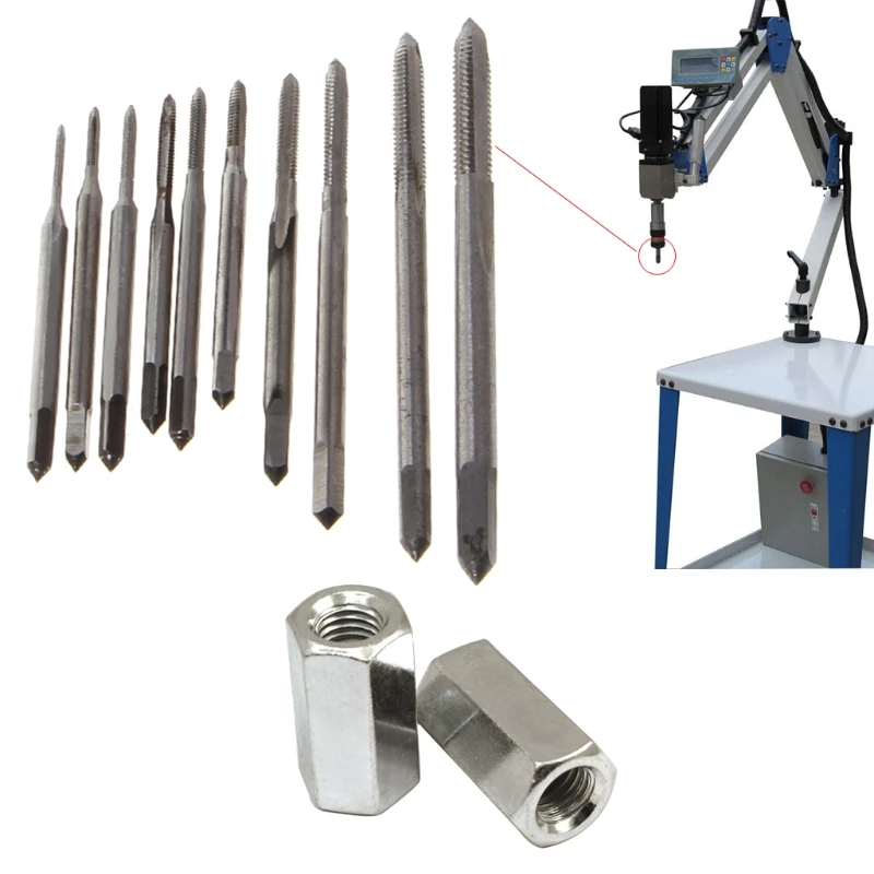 Мини шпильки для волос заколки Скорость Сталь метрических машина штеккер Метчик