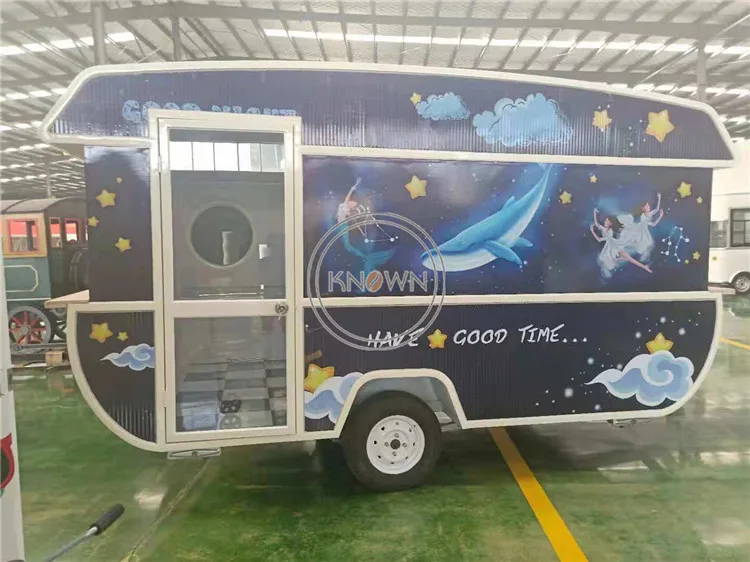2019 новый дизайн грузовик для кофе еды мобильный киоск хот дог тележка трейлер