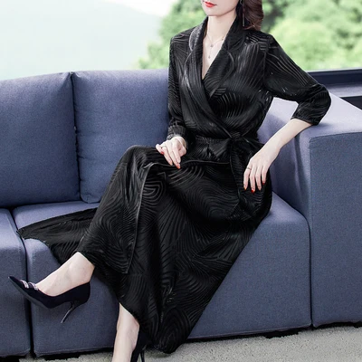 

Vintage Trench Coat For Women Windbreaker Cardigan Casaco Feminino Female Clothes Womens Overcoat Brand Designer Clothes