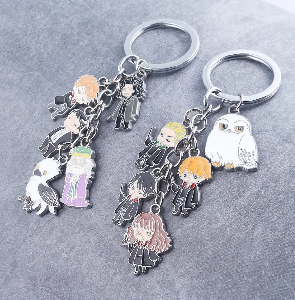 Лидер продаж брелок для ключей с персонажами из фильма и ТВ эмалированная