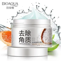 bioaqua deep cleansing aqua gel natural facial exfoliator exfoliating brightening tender peeling cream gel face scrub removal