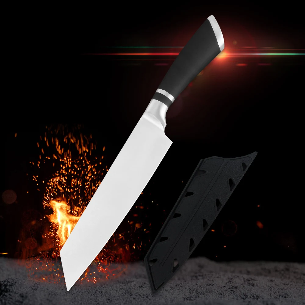 Нож шеф-повара из нержавеющей стали 8 дюймов | Дом и сад