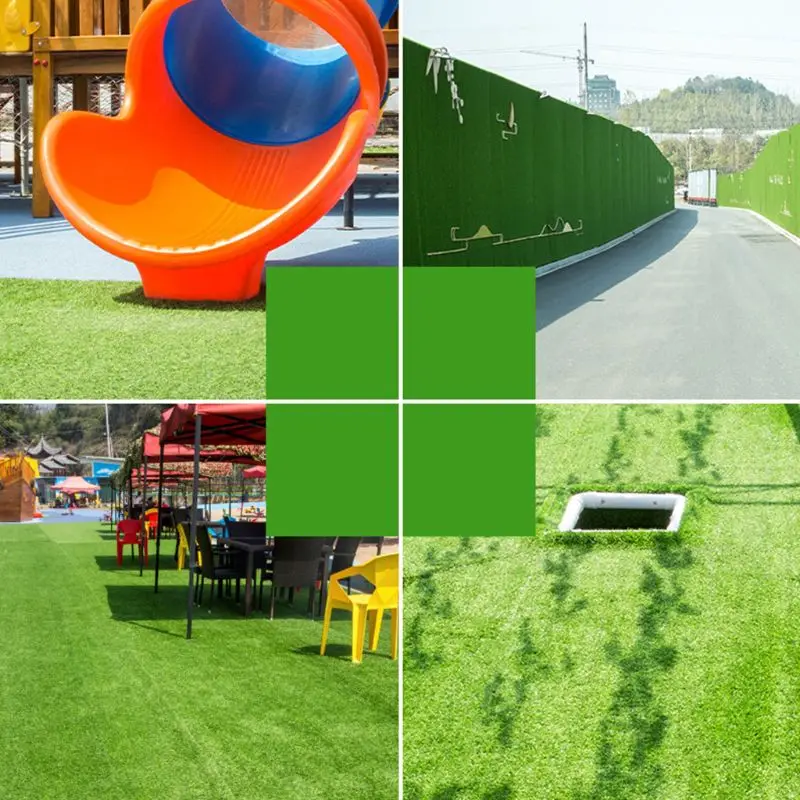 

1.5cm Thickness Artificial Lawn Carpet Fake Turf Grass Mat Landscape Pad DIY Craft Outdoor Garden Floor Decor