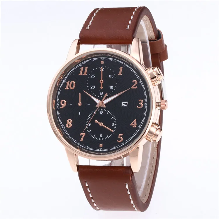 

2020 Sale Real Beautifully Minimalist Fashion Belt Watch More Color Face Dial Pointer Watches Personality Scale With Calendar