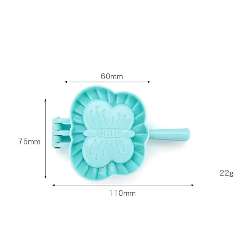 3 шт. в форме бабочки Пластиковые пельменей пресс инструменты бытовой Набор форм