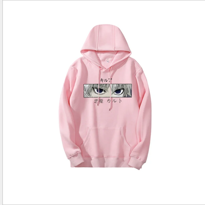

Hoodie Women's Pullover Ladies Sweatshirt Spring and Autumn Anime Evil Eye Print Anime Hoodie Streetwear Tops Couple Hoodie